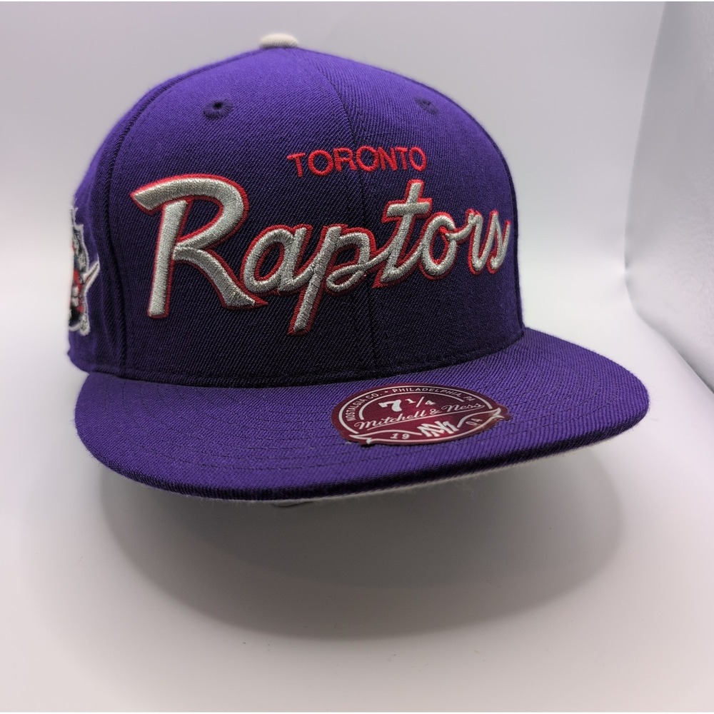NBA Toronto Raptors Mitchell and Ness Fit Cap Hat 7 1/4 NEW!
